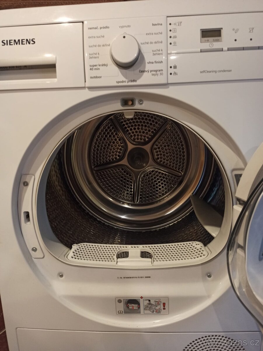 Sušička Siemens IQ500 - wt46w361by - 2