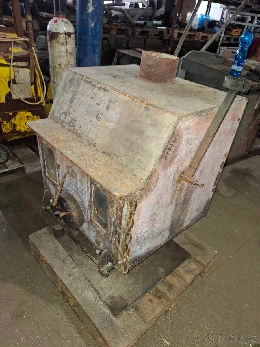 Kamna olej-tuhá paliva - 2