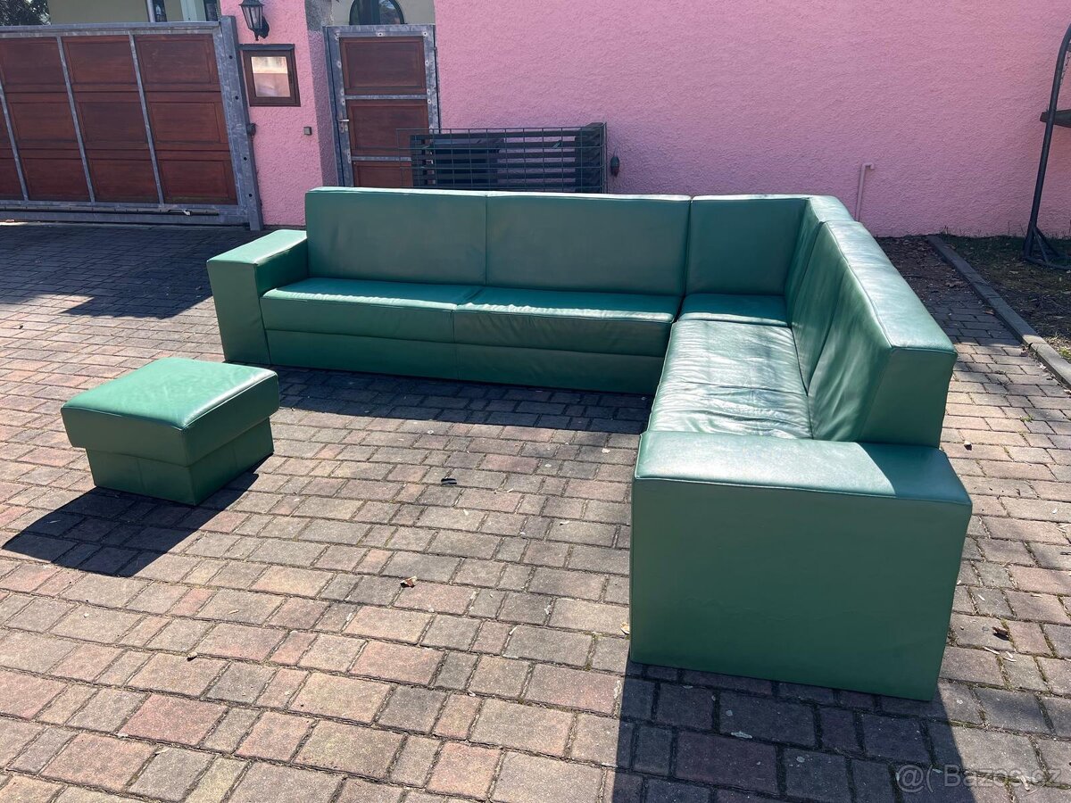 Koženena Sedací souprava - 2