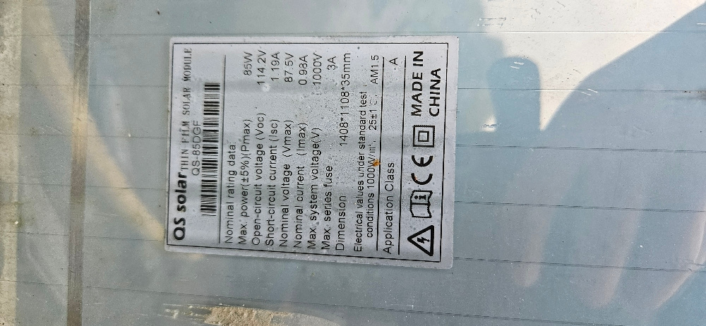 Solární panely QS Solar 85 W - 2