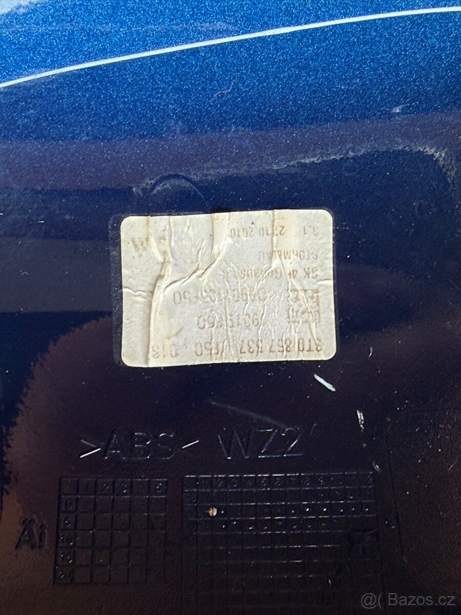 Kryty zrcátek Škoda superb 2 před-facelift - 2