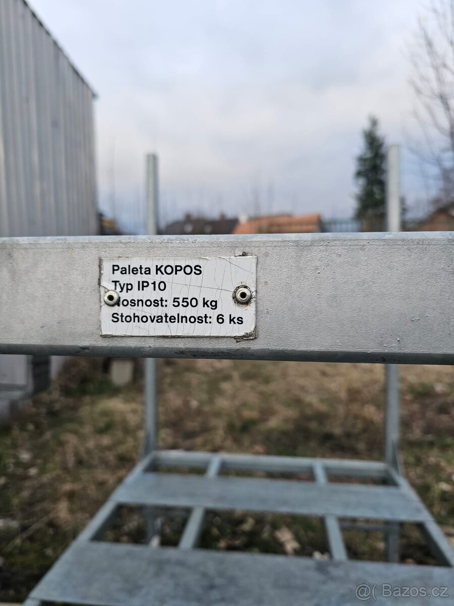 Paletový regálový systém KOPOS - 2