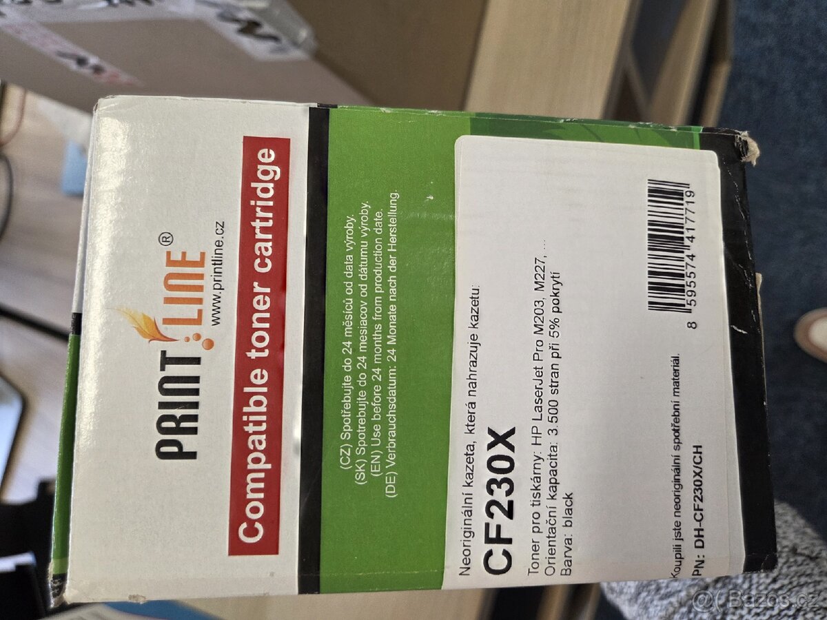 Toner do tiskárny CF230X - čermá - 2