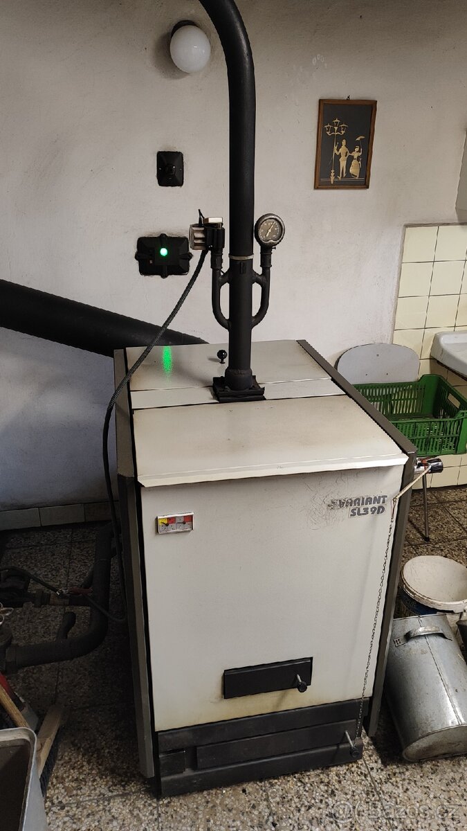 Kotel na uhli Slokov SL39D - 2