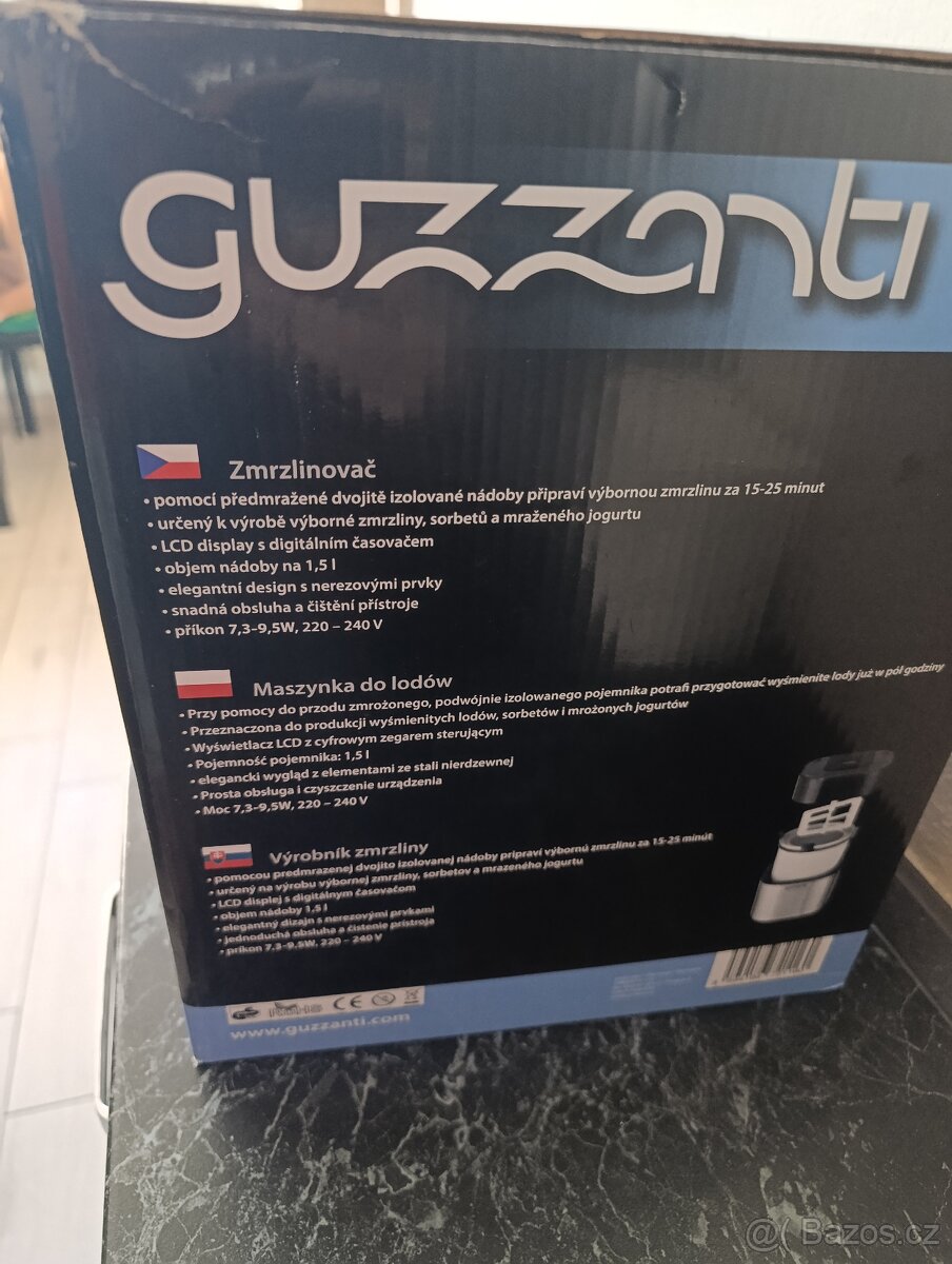 Zmrzlinovač Guzzanti - 2