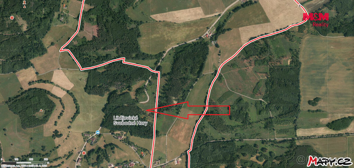 Prodej lesa, 9032 m², Stožice - 2