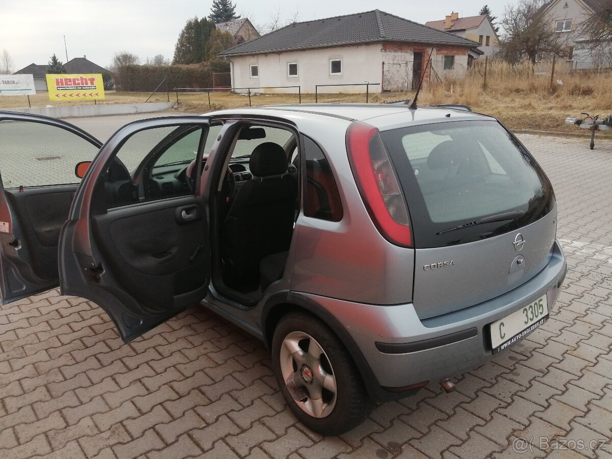 Opel Corsa 1.3 DT, 51kW,provoz 2004, - 2