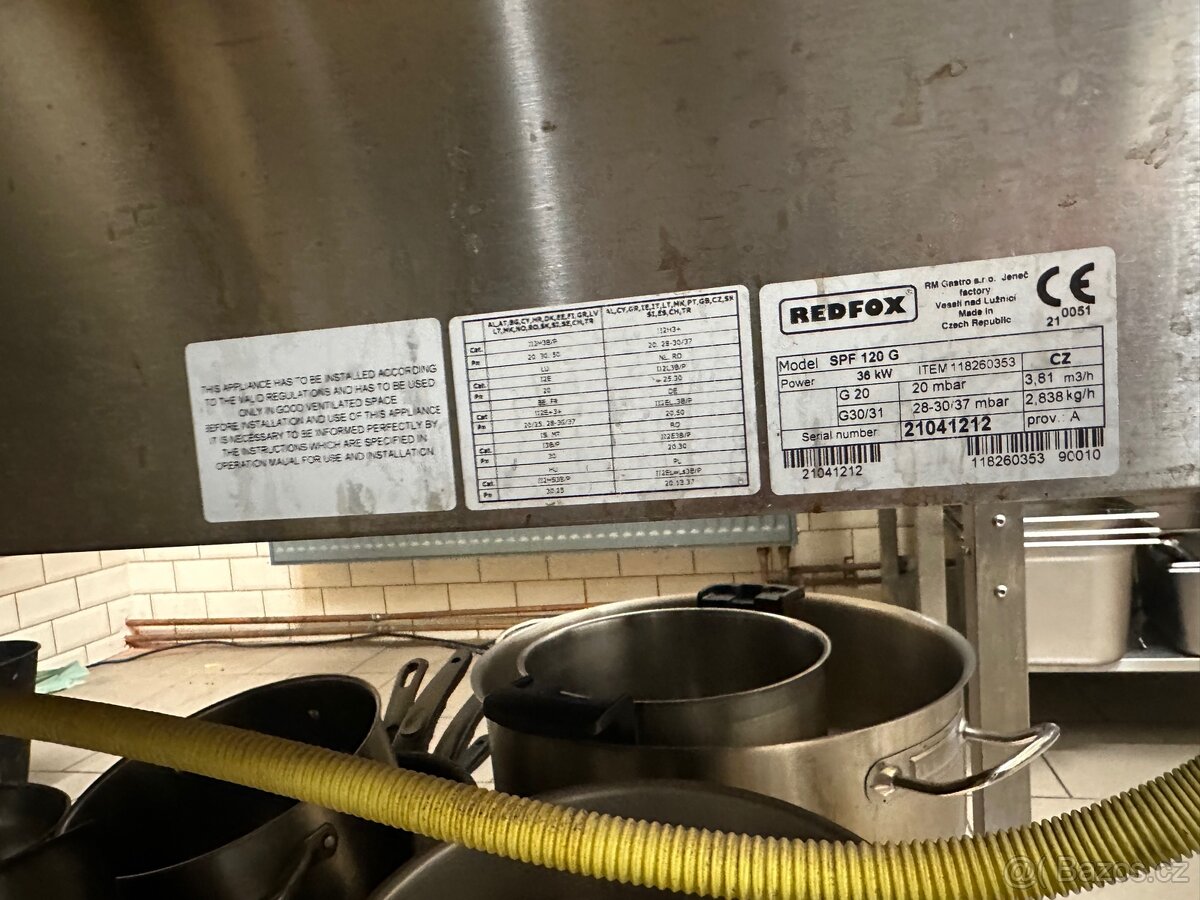 Sporák plynový - 2