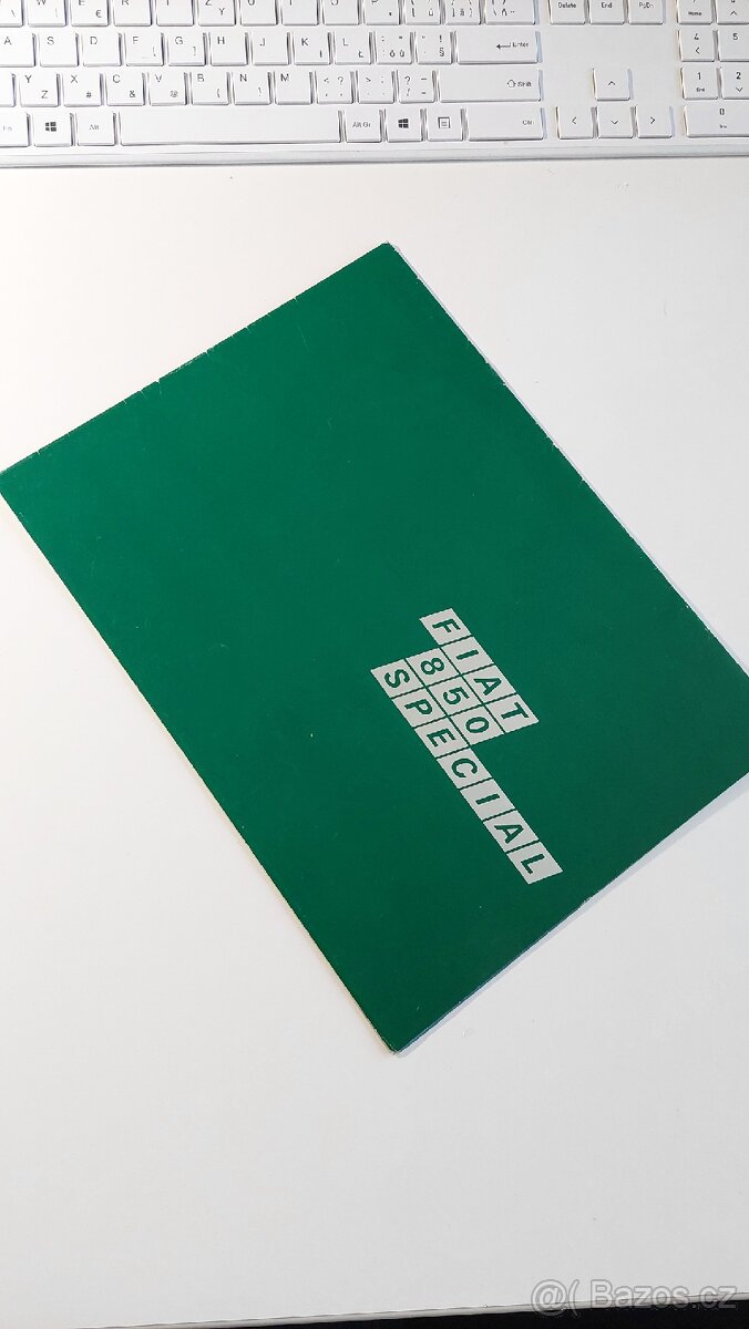 Velký prospekt Fiat 850 Special 55x41 cm - 2