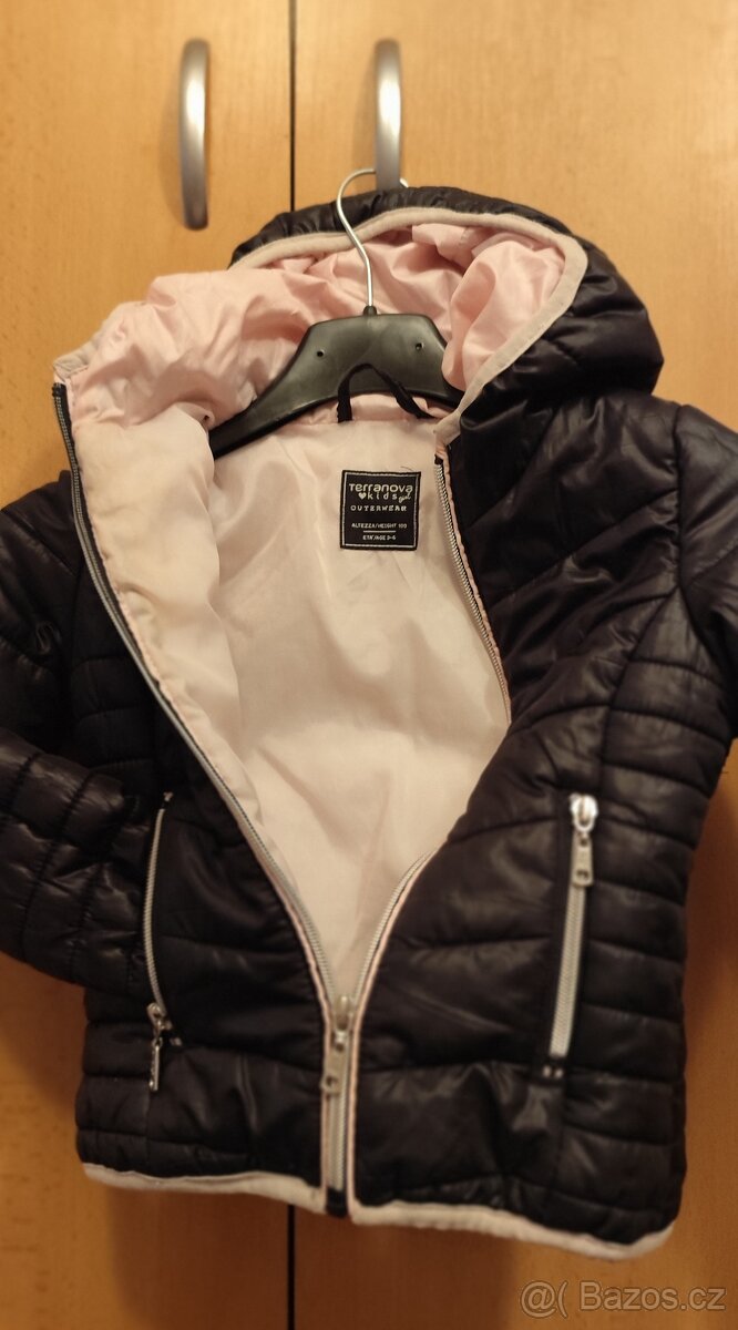 Dětská holčičí zimní /podzimní bunda Terranova Kids vel. 1O4 - 2
