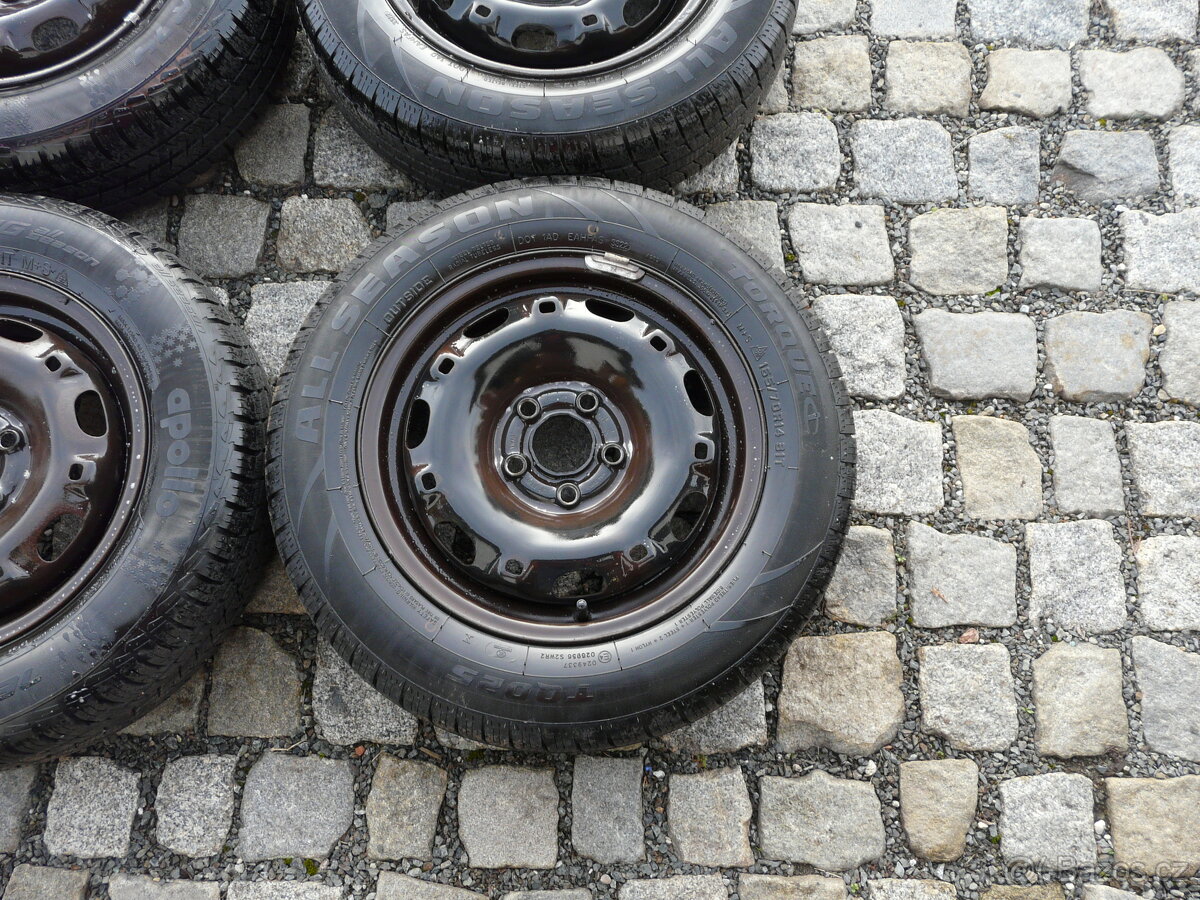 ZIMNÍ PNEU + DISKY 165/70R14 ŠKODA FABIA SEAT VW - 2