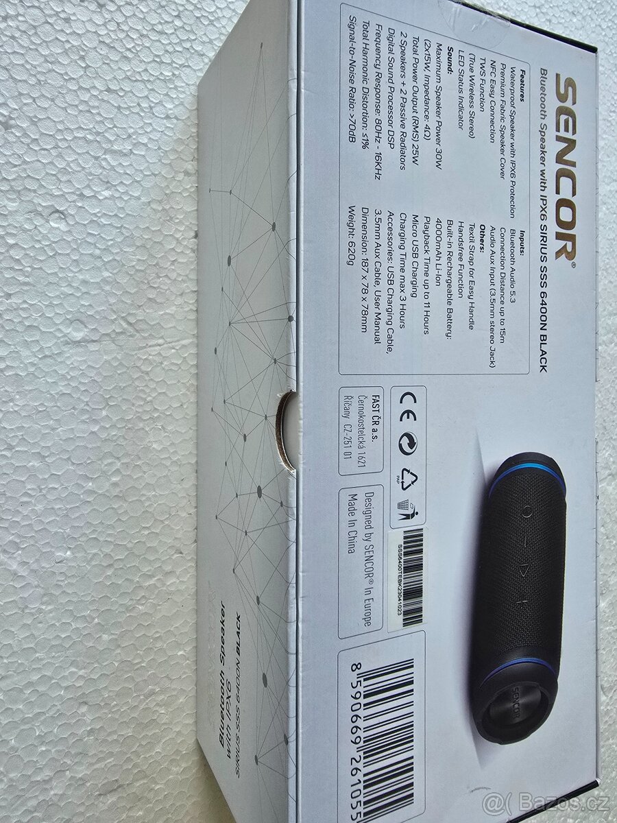 Bluetooth reproduktor Sencor Sirius SSS 6400N - 2