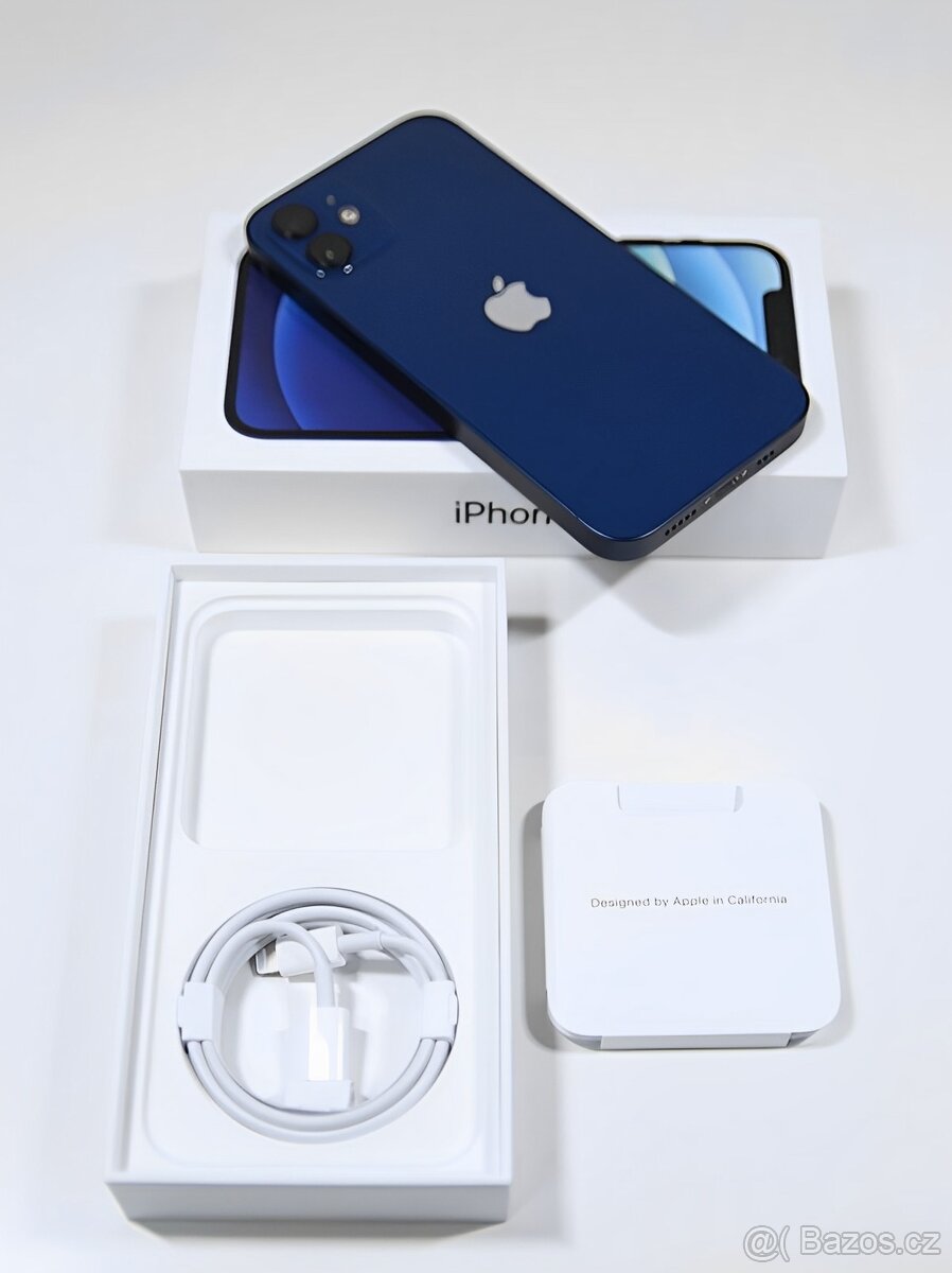 iPhone 12 Mini Blue BATERIE 100% TOP - 2