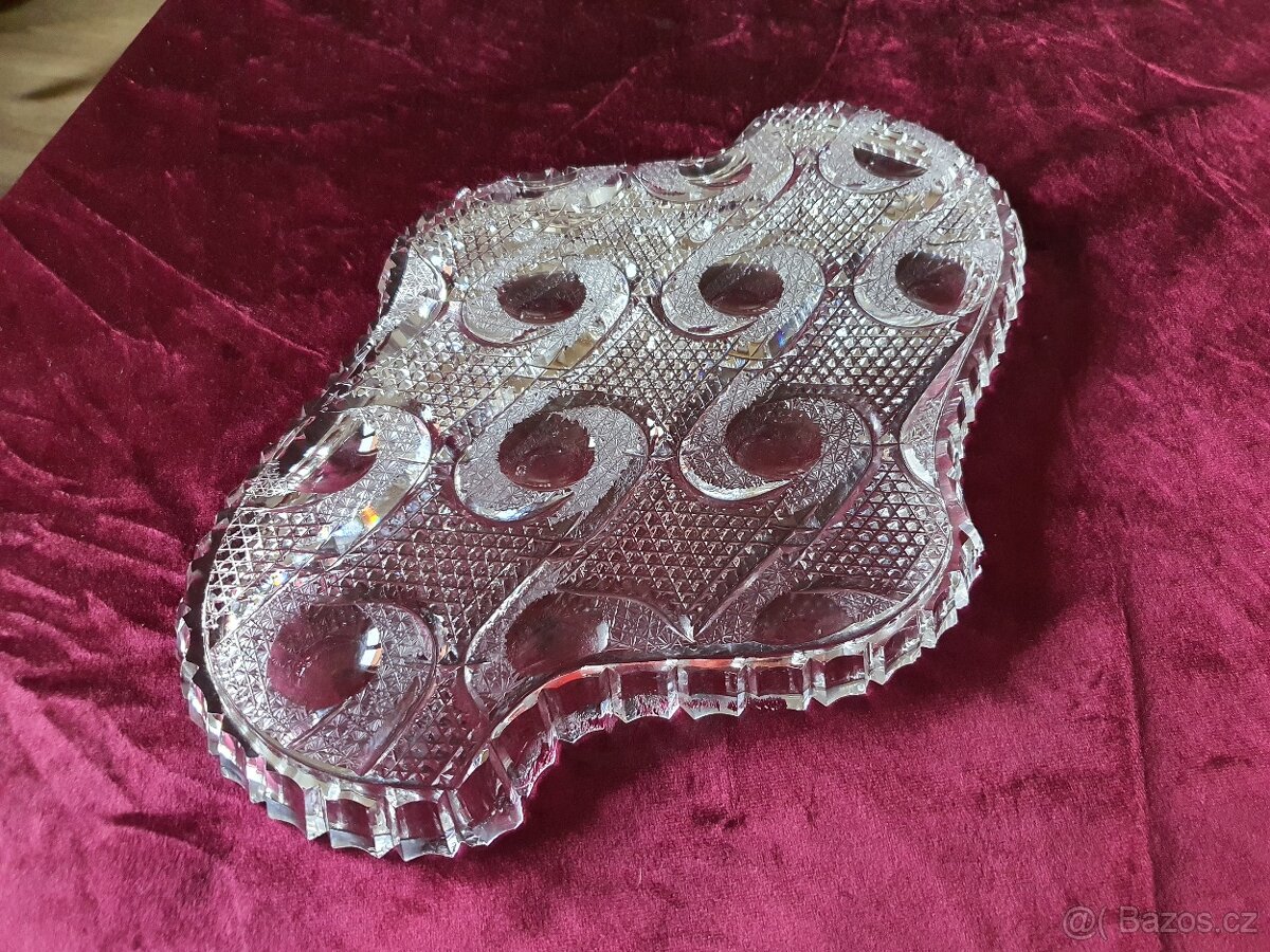 Skleněný podnos/tác - 2