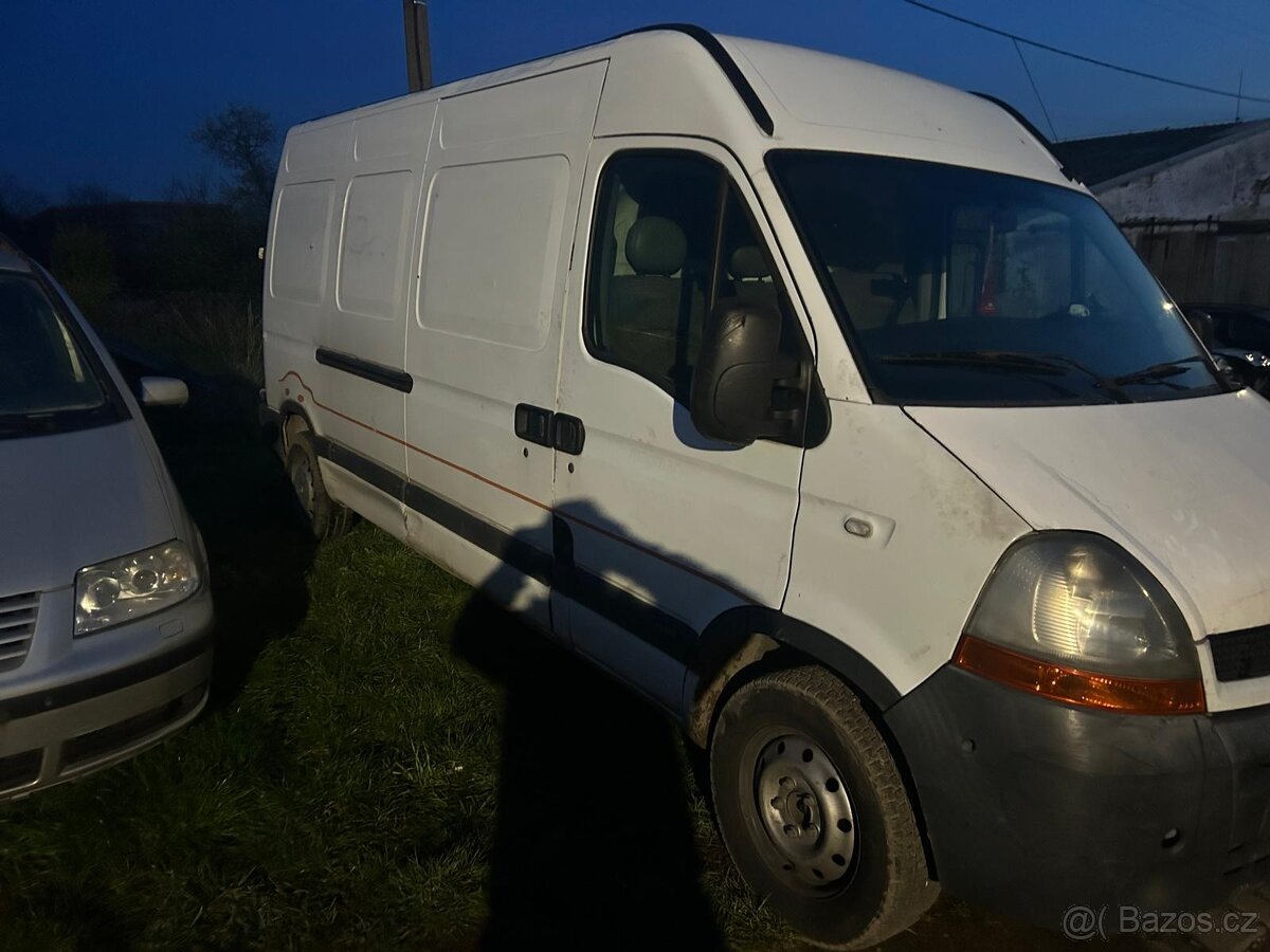 Renault master 2.5dci r.v 2005 - 2