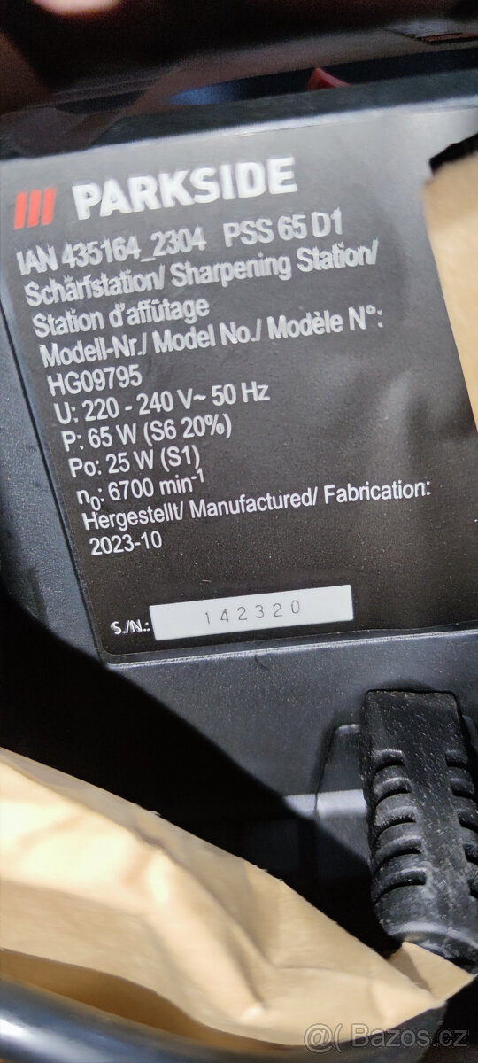 ostrička na nože nůžky... Parkside nová - 2