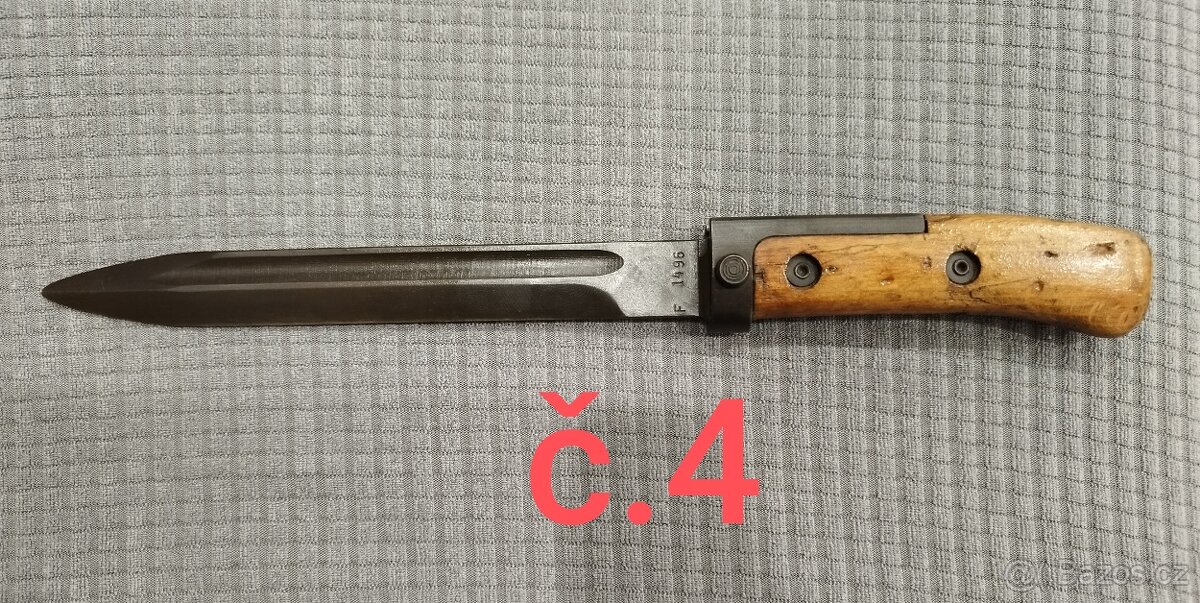 Bodak vz.58 ČSĽA drevo č.4 - 2
