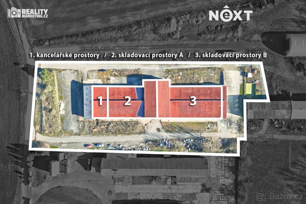 Pronájem komerční Sklady, 2 417㎡ - 2