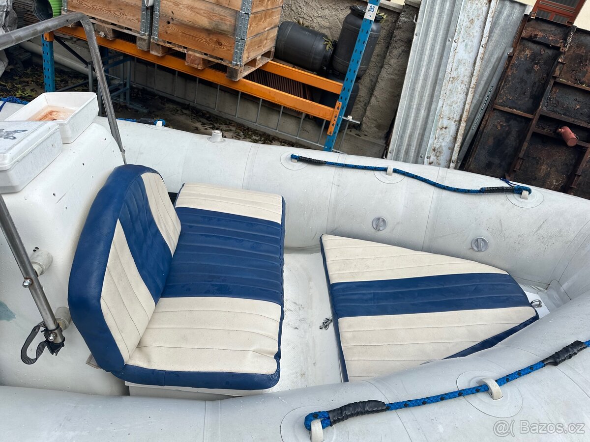 Gumový člun RIB ADVENTURE V450 cena s vlekem. - 2