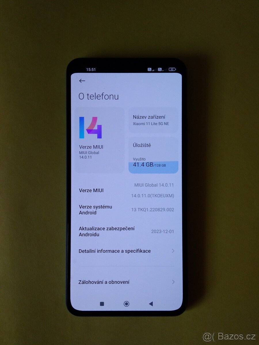 Xiaomi 11 Lite 5G NE - 8GB - 2