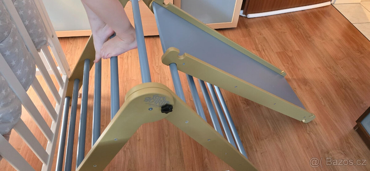 fortSCHRITT München® Lezecký dřevěný trojúhelník 3v1 (nový) - 2