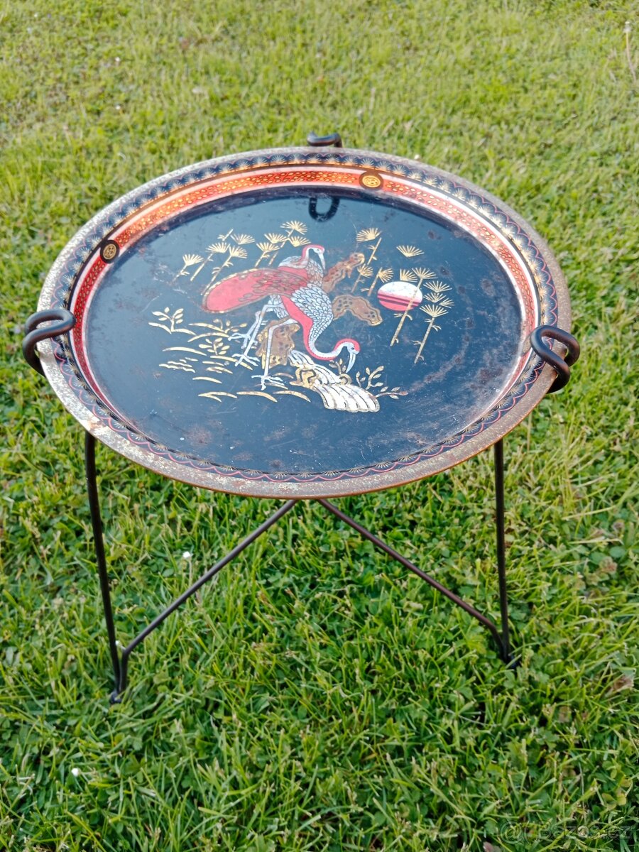 Retro stojan na kvetiny - 2