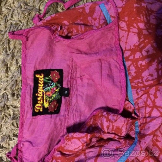 Šaty Desigual se spoustou výšivek motýlků, vzory - 2