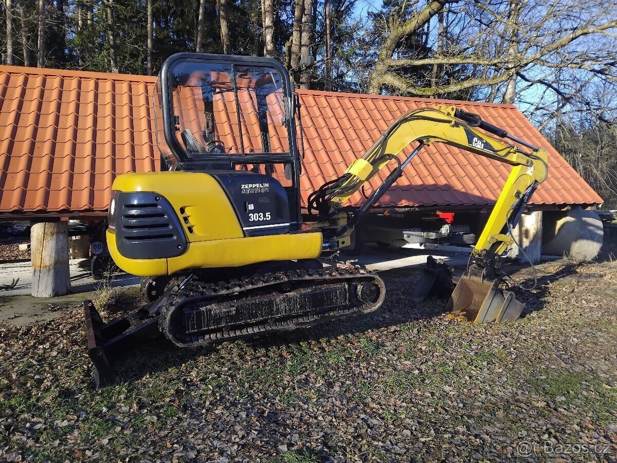 Prodám Pásový bagr Cat 303.5 - 2