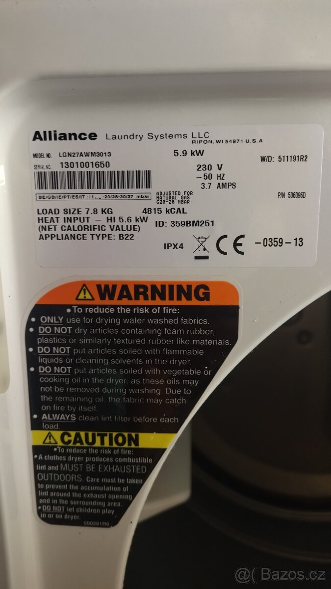 Profesionální sušička prádla Primus - 2