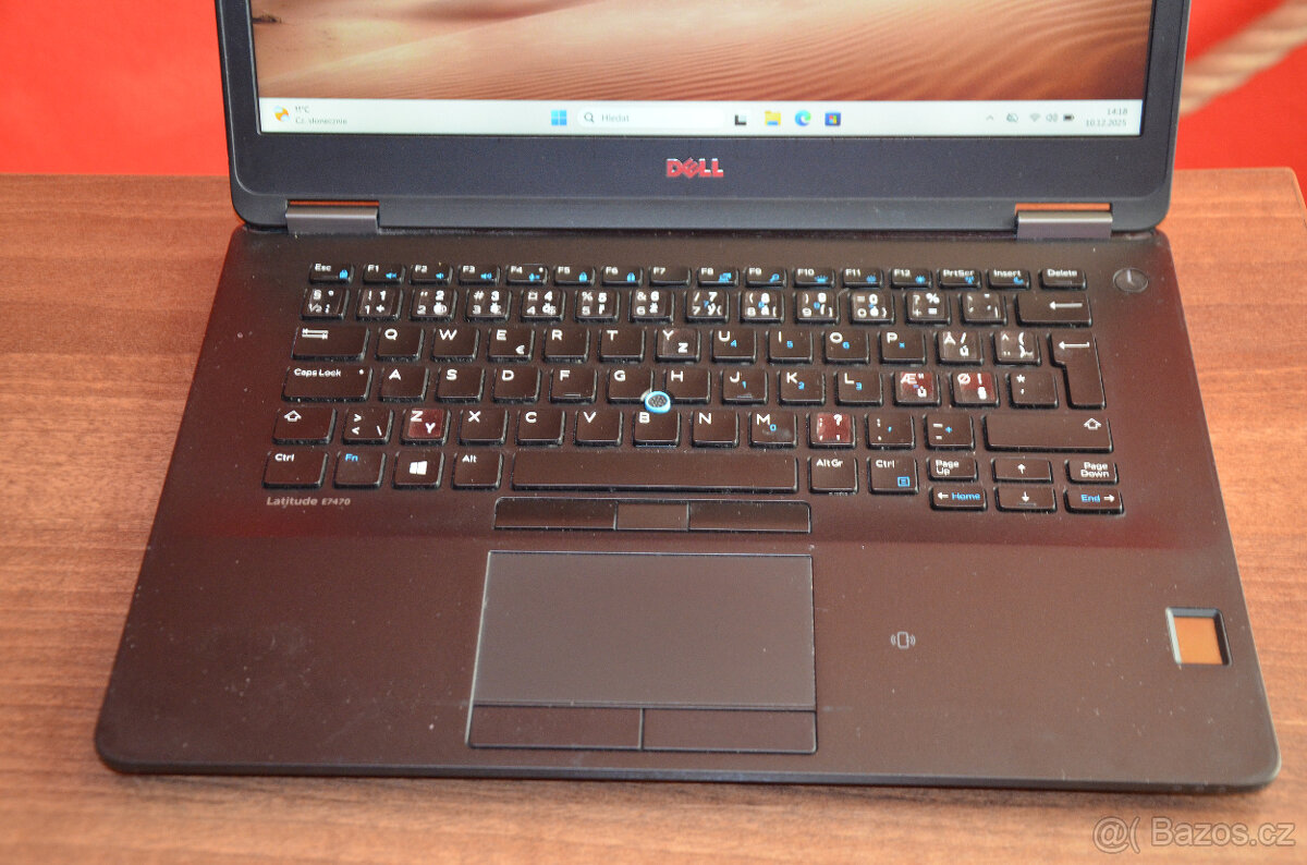 Dell Latitude E7470 i7/16GB/SSD 512GB/záruka - 2