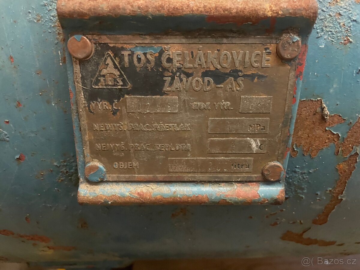 Vzdušník 300l z kompresor orlik - 2