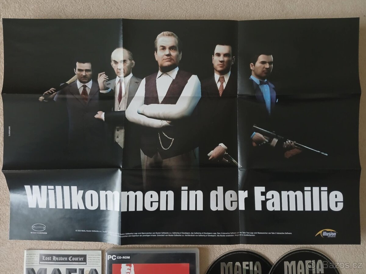 PC hra Mafia 1 německá verze - 2