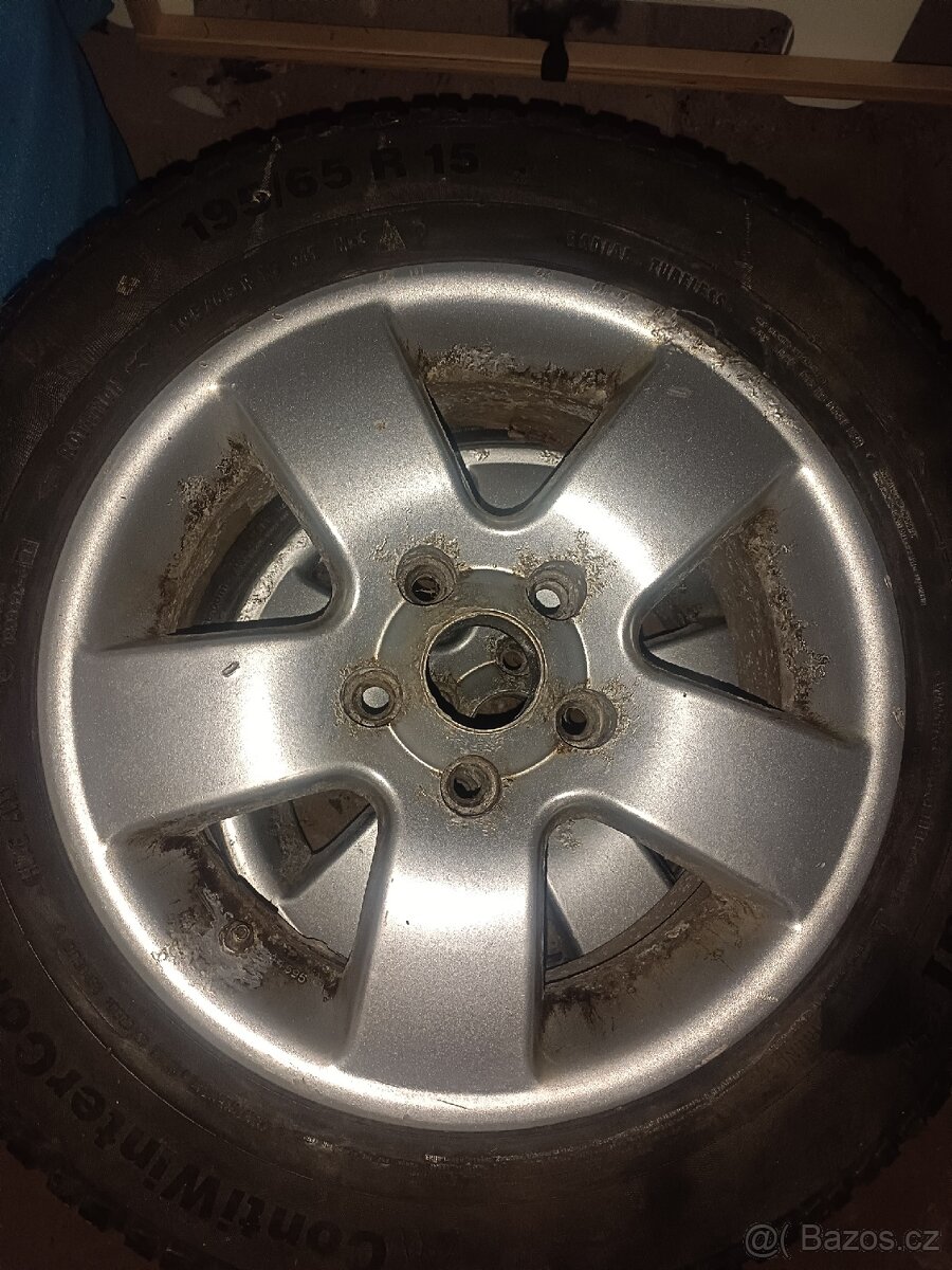 Prodám 4x alu kola 5x112 195/65/15 - 2