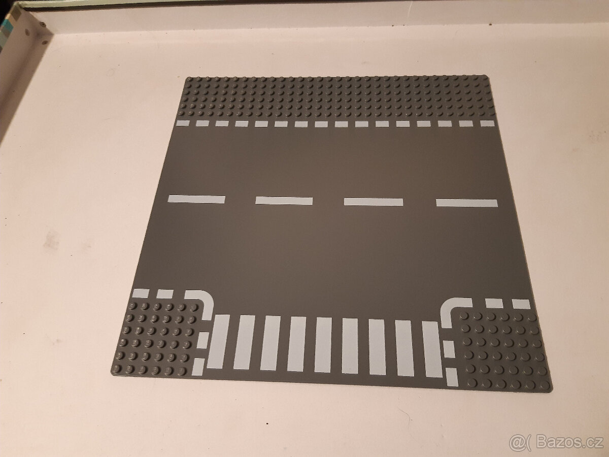 Lego silnice Dark bluish gray barva - 2