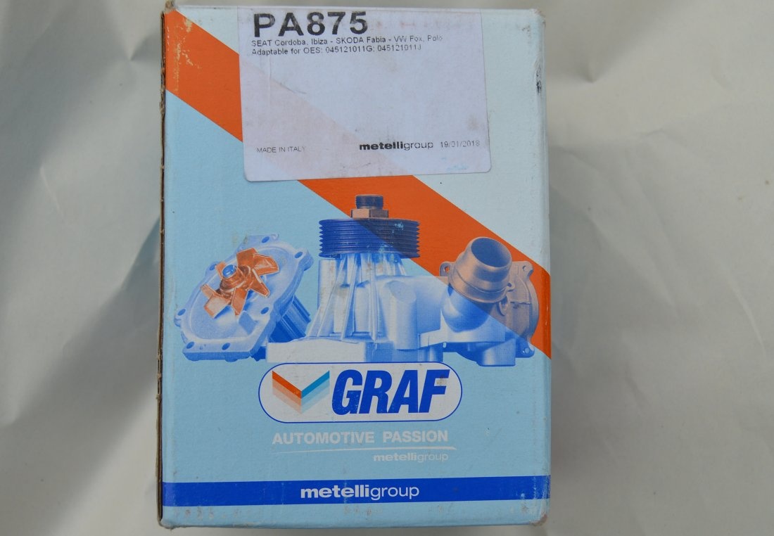 vodní pumpa Graf Škoda,WV 1,9SDi - 2