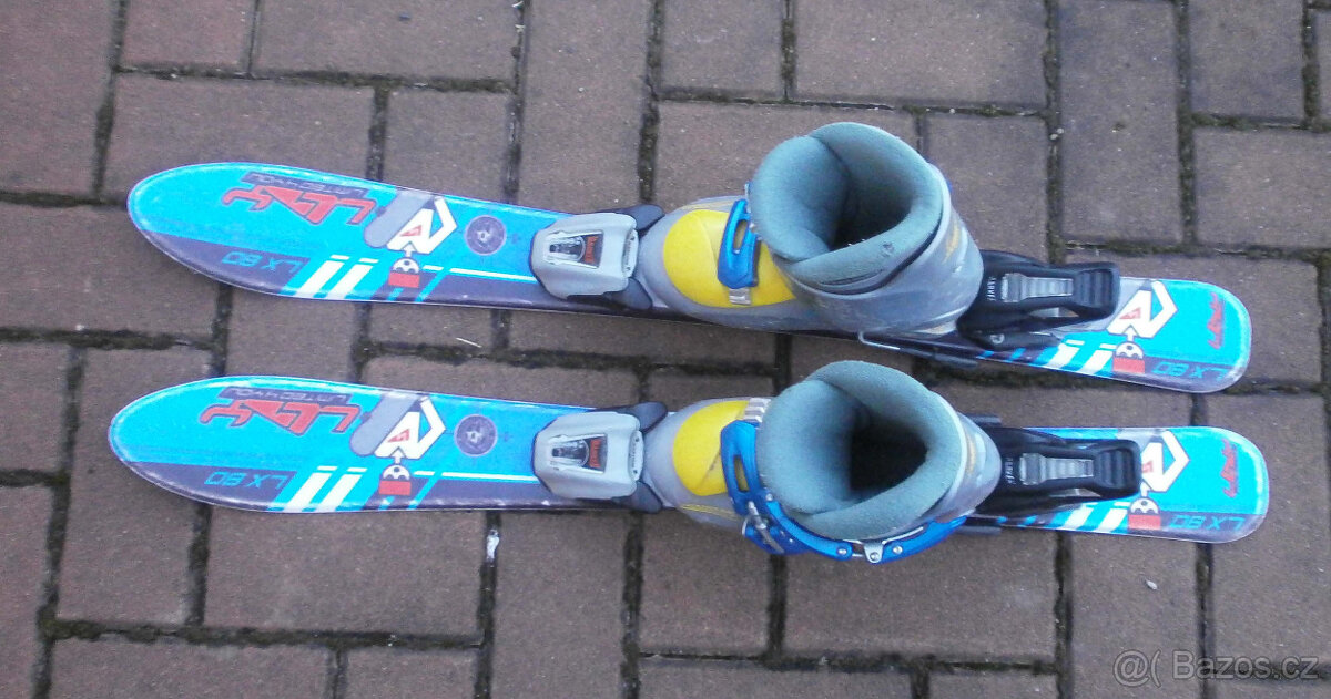 DĚTSKÉ LYŽE 80 cm + boty 30 - 2