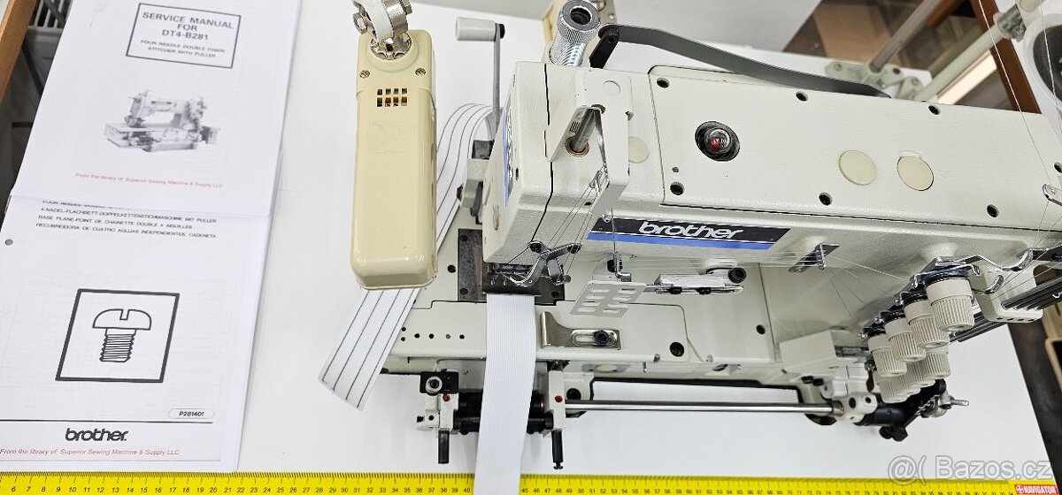 šicí stroj BROTHER DT4 B281-020-7 - 2