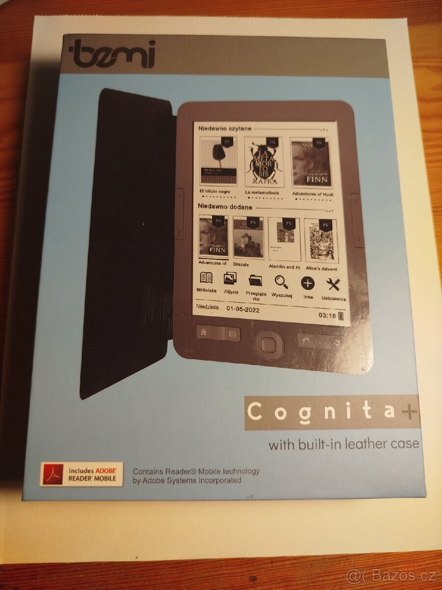 Čtečka knih Bemi Cognita+ - 2