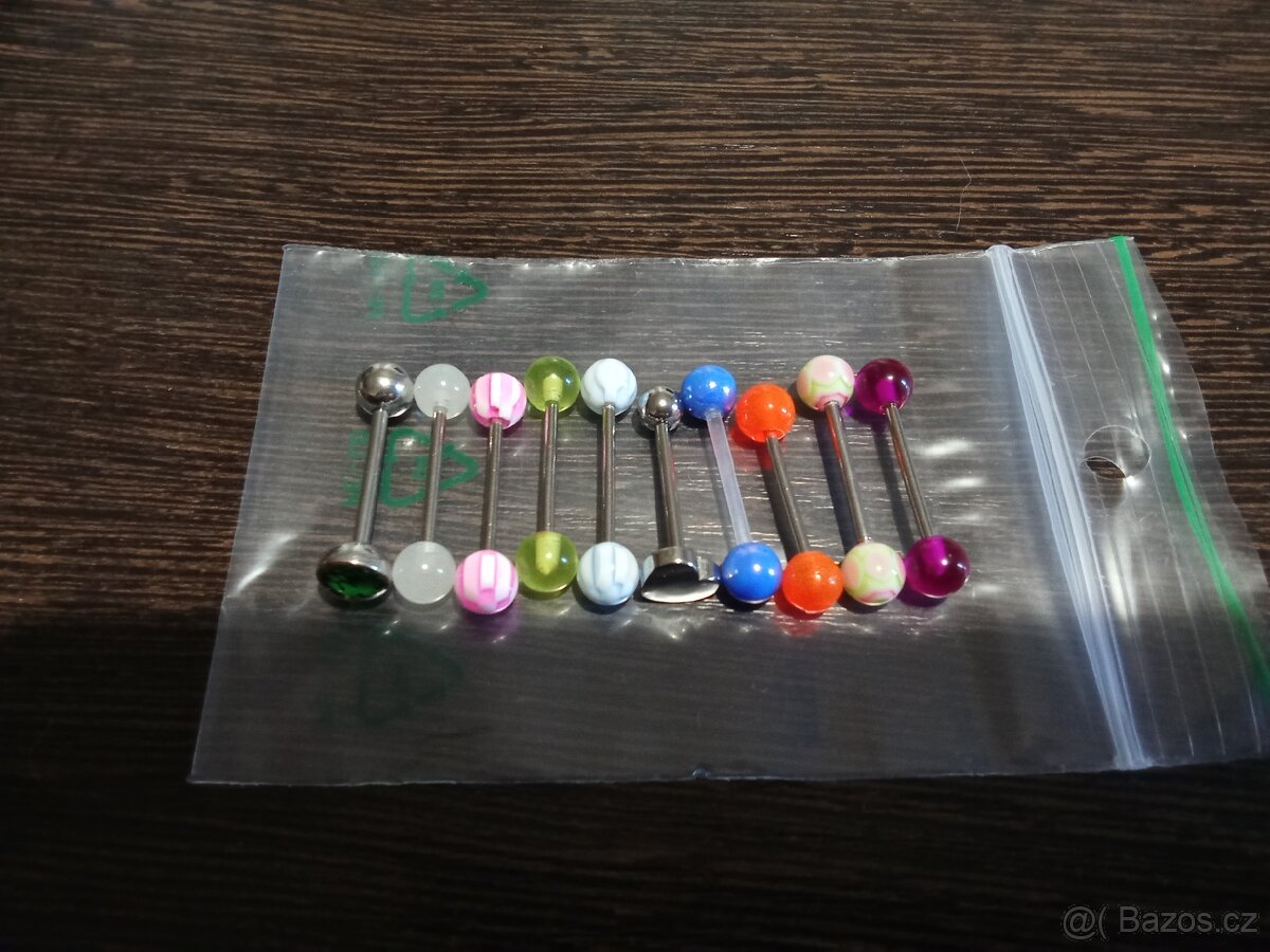 Piercingy do jazyka - 2