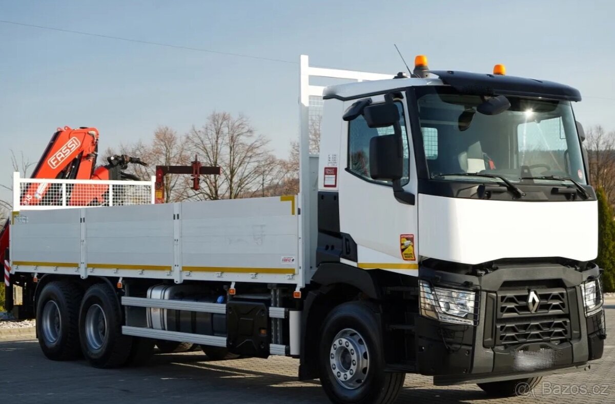 Renault C 430 6x4 E6 - valník s HDS - 2