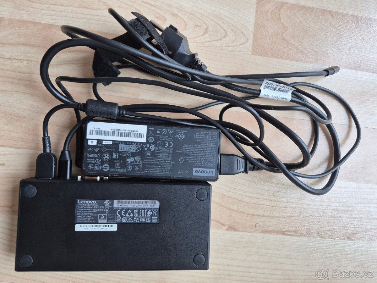 ThinkPad USB-C Dock (40A9) + 90W zdroj - 2