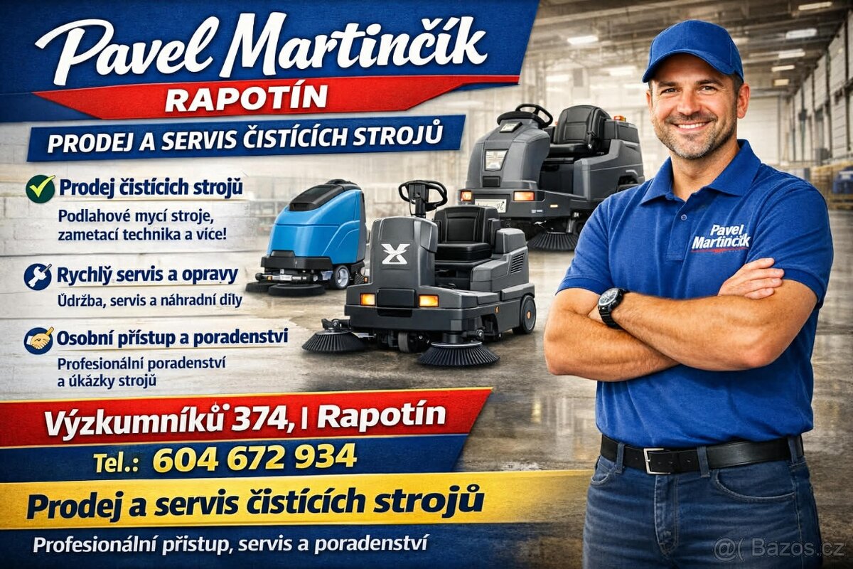 Prodej, servis strojů Comet, Fimap, Master, Karcher - 2