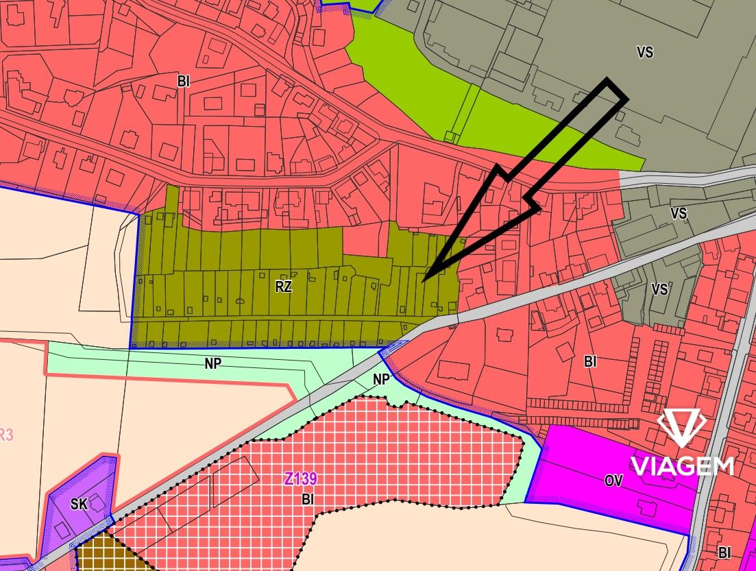 Zahrada 470 m² - 2