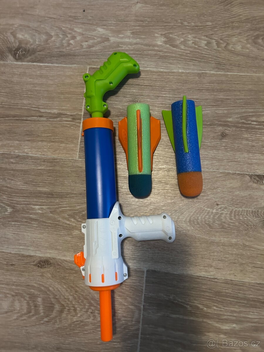 Sada Nerf pistolí 7ks TOP stav s příslušenstvím - 2
