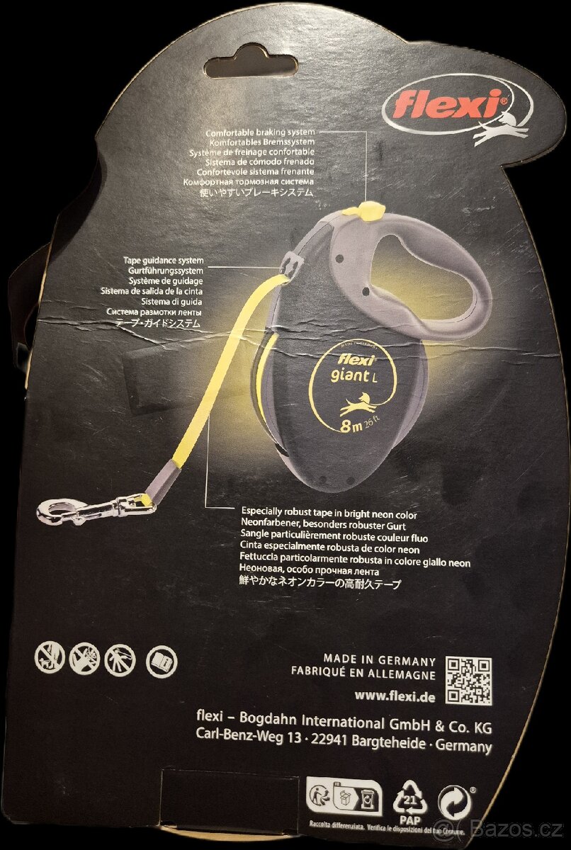 FLEXI VODÍTKO SAMONAVÍJECÍ L 8M. - 2