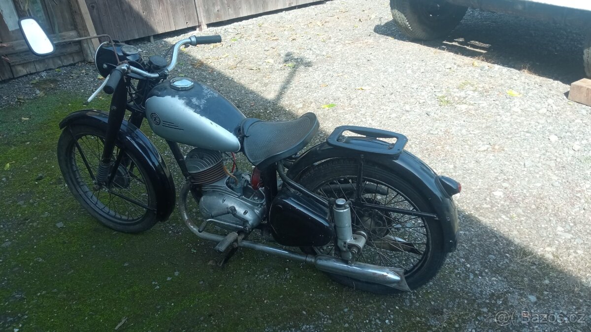 ČZ150 C , rok 1952 - 2
