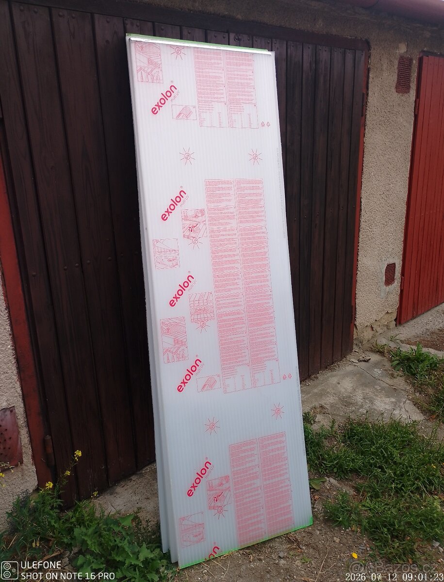 Polykarbonát - 16mm Opál - 2