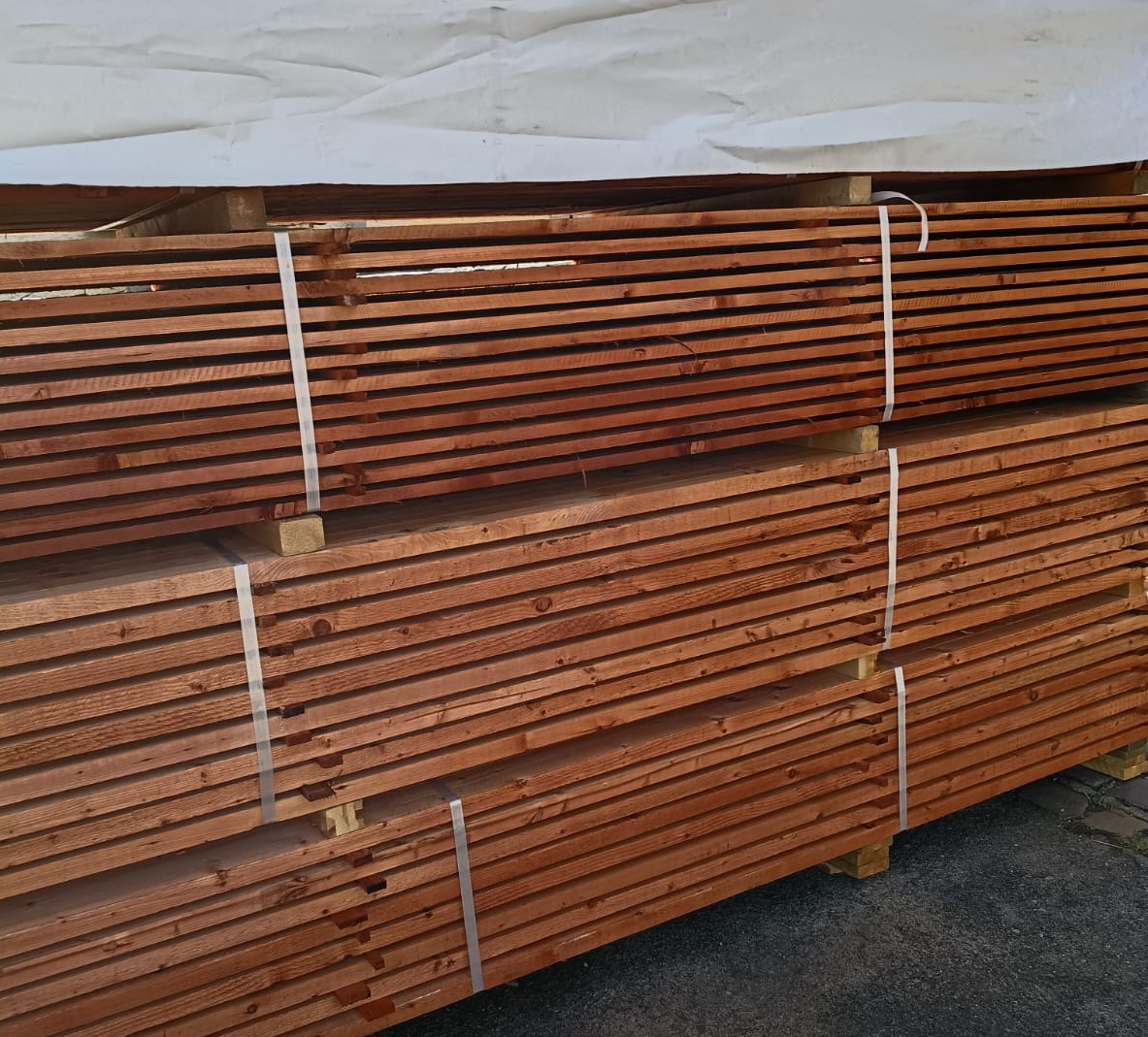 střešní latě 6x4 impregnované - 2