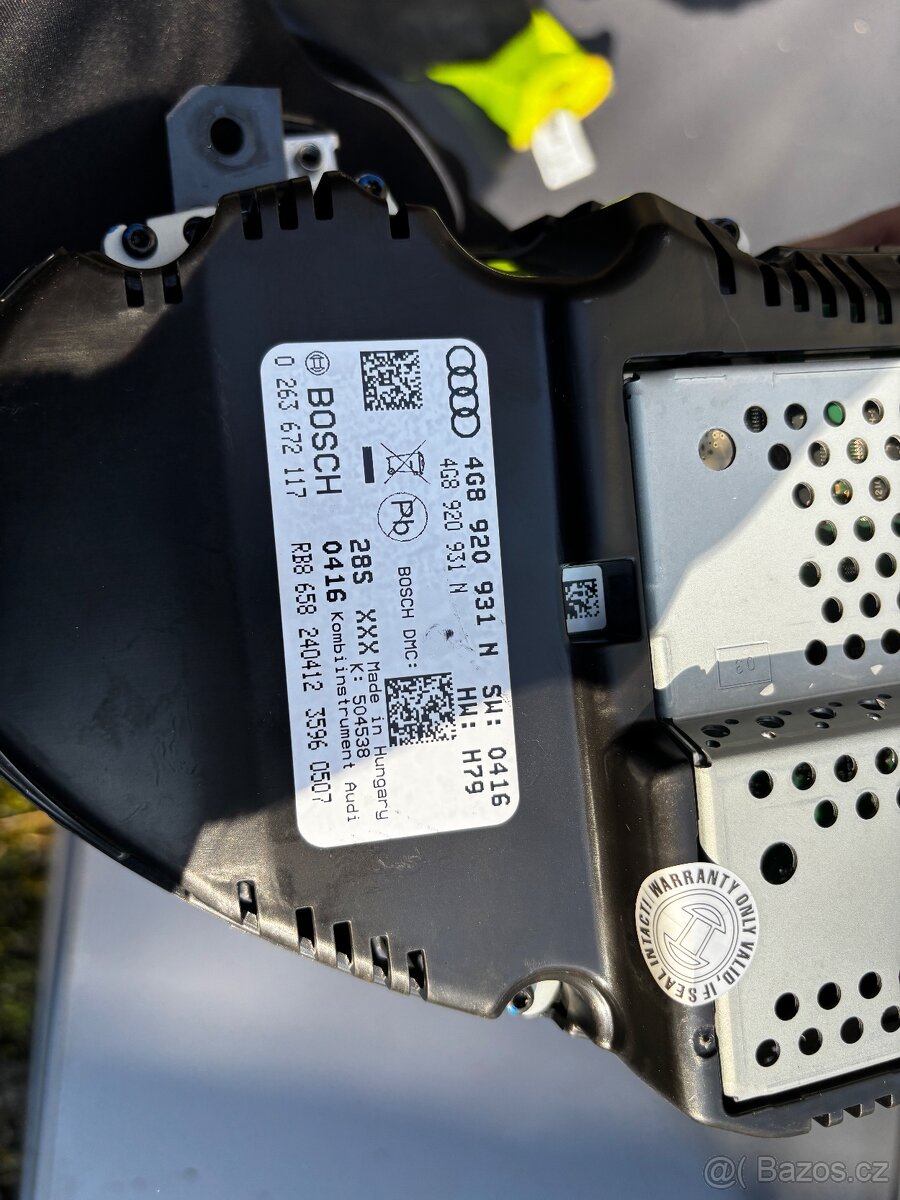 Budíky A6 4G - 2