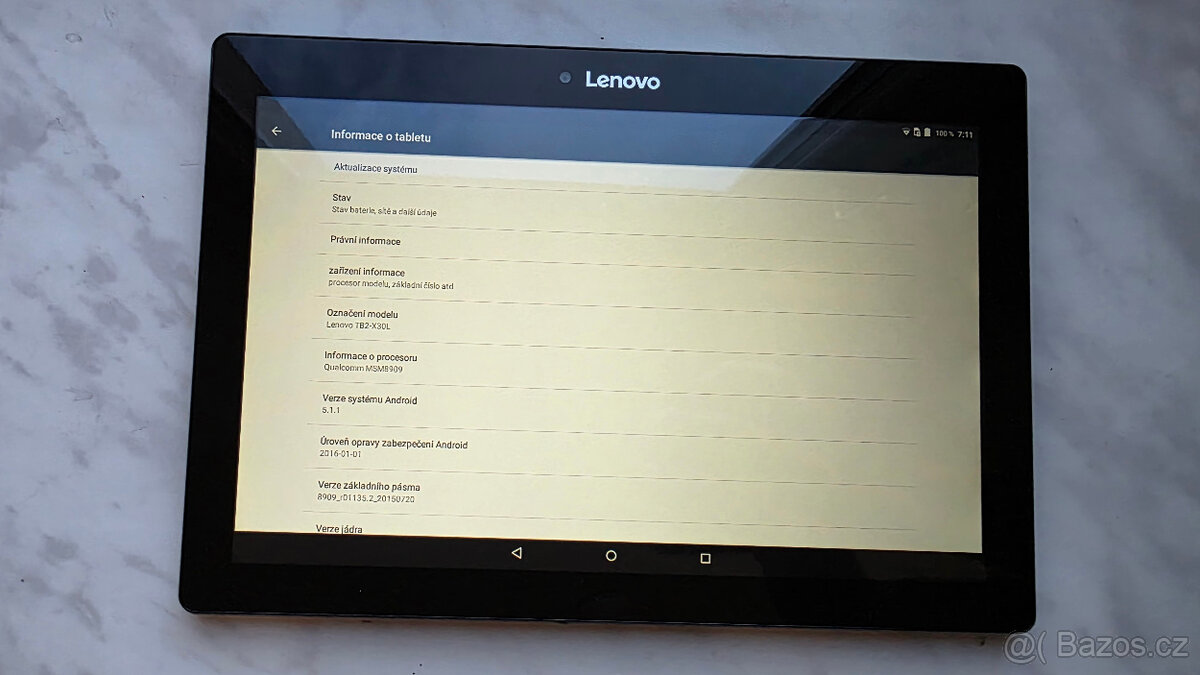 tablet Lenovo TAB 2 A10-30 LTE – 10,1" - 2